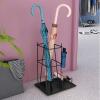 ZARBAILRE Metal Umbrella Stand 101317inch, Umbrella Rack Hooks and Drip Tray, Free Standing Umbrella Holder for Long/Short Umbrella, Entry Hallway Dcor view 4