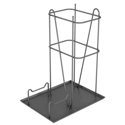 ZARBAILRE Metal Umbrella Stand 101317inch, Umbrella Rack Hooks and Drip Tray, Free Standing Umbrella Holder for Long/Short Umbrella, Entry Hallway Dcor