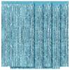 5 Pack Blue Fringe Backdrop 3.2ft x 8.2ft Foil Curtain Tinsel Foil Fringe Curtains Photo Booth Props for Mermaid Birthday Under The Sea Party Decorations Teal Blue Tinsel Backdrop Streamers (Blue) view 1