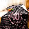 40th Birthday Blanket Gifts for Women - Happy 40th Birthday Gift Ideas for Her - 40 Year Old Gifts for Mom Grandma Wife Sister Friends - Personalized Flannel Fleece Soft Throw Blanket view 3