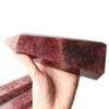 Wholesale Natural Crystal Towers Large red Strawberry Quartz with mica Point 1000g-1250g for Home Decoration 1pc view 3