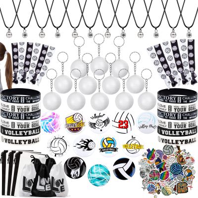 foci cozi 122PCS Volleyball Party Favors- Volleyball Gifts for Team Members, Sports Theme Party Supplies Goodie Bags