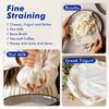 10 PCS Reusable Cheesecloth, Grade 100, 20x20 Inch Hemmed Cheese Cloth for Straining Craft, 100% Cotton Unbleached Cloth Strainer for Cooking, Baking, Juicing, Cheese Making view 4