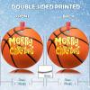 Basketball Ornaments for Christmas Trees Sport Personalized Christmas Ornaments 2022 Hanging Ornaments Holiday Memorial Christmas Keepsake New Year Gifts for Basketball Lover, 3 Inch view 2