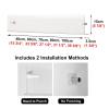 ZIMGOD Acrylic Magazine Holder Wall Mounted, Hanging Brochure Holder for Display, Clear Magazine Storage Rack Stand, 40/60/70/80/100 cm Long Optional (Size : 40cm/15.8") view 4