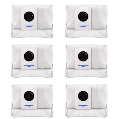 6PCS Replacement Dust Bag Accessories Kit Fit for ECOVACS DEEBOT X1 Omni/X1 Turbo/X1 Plus Robot Vacuum