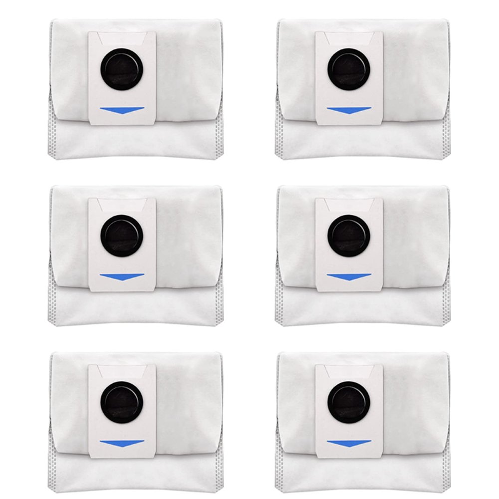 6PCS Replacement Dust Bag Accessories Kit Fit for ECOVACS DEEBOT X1 Omni/X1 Turbo/X1 Plus Robot Vacuum
