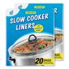 40 Counts Slow Cooker Liners and Cooking Bags, Extra Large Size Fits 6-10QT Pot, 14"x 22", BPA Free, Suitable for Oval & Round Pot -2 Pack view 1