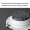 SDUYTDG 2inch-6inch Led Recessed Lighting 5W 9W 12W 18W Downlight with Baffle Trim,Dimmable Ultra Thin Ceiling Lights Flush Mount,Spring Clips Recessed Lighting view 3