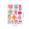 Kids Dresser Labels for Closet Organization Removable Clothing Decals with Pictures and Text for Children Wardrobe Storage and Decor view 4