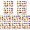 5sets Removable Wardrobe Stickers for Boys and Girls Clothing Decals Pictures Text for Easy Organization of Labels for Dresser Bedroom Decor view 1