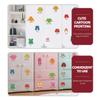 5sets Removable Wardrobe Stickers for Boys and Girls Clothing Decals Pictures Text for Easy Organization of Labels for Dresser Bedroom Decor view 3
