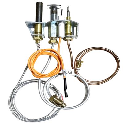 4021-732 Pilot Assembly NG Replace Heatilator GNDC33, GNDC36, Heat-N-Glo and Quadrafire Fireplaces Parts, Heatilator and Heatnglo Natural Gas Pilot Assembly 25660