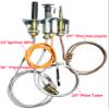 4021-732 Pilot Assembly NG Replace Heatilator GNDC33, GNDC36, Heat-N-Glo and Quadrafire Fireplaces Parts, Heatilator and Heatnglo Natural Gas Pilot Assembly 25660 view 2