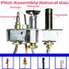 4021-732 Pilot Assembly NG Replace Heatilator GNDC33, GNDC36, Heat-N-Glo and Quadrafire Fireplaces Parts, Heatilator and Heatnglo Natural Gas Pilot Assembly 25660 view 3