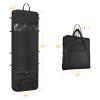 Zilink Wedding Dress Garment Bag 72" Dress Bags for Gowns Long Trifold Bridal Dress Bag with Accessory Pockets and Adjustable Buckles for Wedding dress, Prom Evening Gown [Upgraded Version] view 2