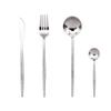 Hammered Silverware Set for 16, Modern 64 Piece Flatware Stainless Steel Cutlery Set, Tableware Set Knife Fork Spoon for Home Kitchen Restaurant Wedding Christmas Gift view 1