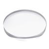 CiaoHER 1in Thickness 9in Diameter Acrylic Disc Display Block Clear Polished Round Pedestal Stand Riser 9" x 9" x 1", 1 Pack view 2
