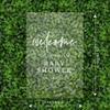 Andaz Press Custom Large Baby Shower Welcome Sign, 16" x 24", Classic Minimal Personalized Acrylic Welcome Sign, Signage Gender-Neutral Acrylic Sign for Baby Sprinkle, Shower Decorations view 4