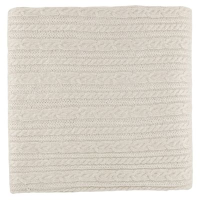 Bedford Cottage Spinnaker Mainsail Soft and Warm Knitted Throw Blanket, 60-inch Length, Living Room or Bedroom Accent