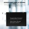 Tofficu Double-Sided Chalkboard Memo Sign Board Erasable Home Decoration Message Board for Stylish Sharing High-Grade Material Creative Design for Walls and Doors view 3
