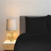 Pashmina Bedding Duvet Cover 1 Duvet Cover with 2 Pillow Sham - 3 Pieces Comforter Cover with Zipper Closure - 800TC - Egyptian Cotton Duvet Cover Set Black (Twin,68X90) view 4