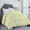 Luxurious Comforter 1200-TC All Season Down Alternative Alaskan King 120"x132" Inches Pinch Pleated/Pintuck Comforter Egyptian Cotton 600 GSM Micro Fill Power & All Side Corner Tabs view 1