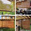 HIAPES Bamboo Blinds - Outdoor Patio Shades, Breathable, Suitable for Decks, Porches, Balconies & Backyards view 3