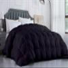 Luxurious Comforter 1200-TC All Season Down Alternative Oversized King Plus (128x120) Pinch Pleated/Pintuck Comforter Egyptian Cotton 600 GSM Micro Fill Power & All Side Corner Tabs view 1
