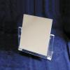 888 Display USA, Inc Clean Square Glass Mirror with Acrylic Base Holder Adjustable to Any Angle. view 2