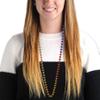 Beistle 720 Piece Plastic Rainbow Party Beads Throw Necklaces for Mardi Gras, 36", Multicolor view 4