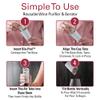 PureWine Phoenix Wine Aerator Pourer Spout - Removes Histamines & Sulfites as You Pour, Red & White Wine Purifier Filter, Helps Allergies & Headaches, Restores Oxidized Bottles- Starter Kit, Noir view 4