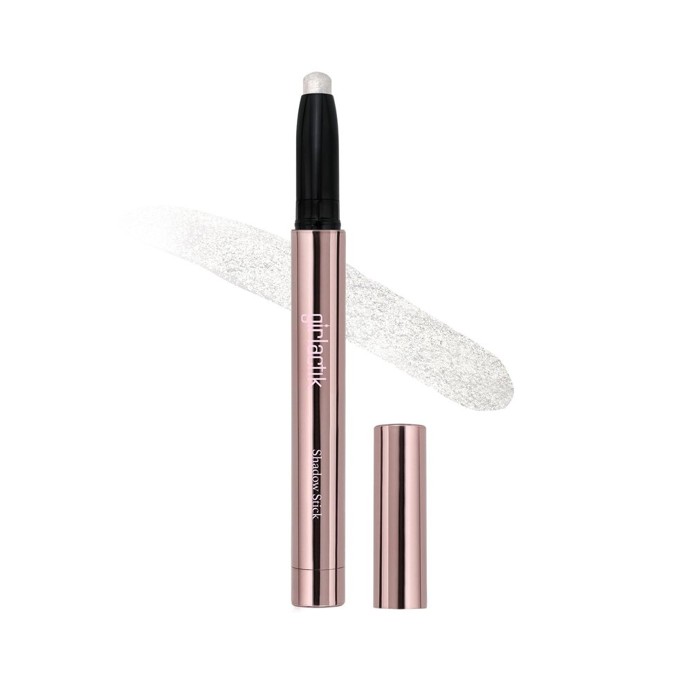 Girlactik Shadow Stick Long-Wearing Cream Eyeshadow Stick, Blendable & Smudge-Resistant Eye Makeup Vegan, Cruelty-Free, Easy One-Swipe Application (Tinsel)