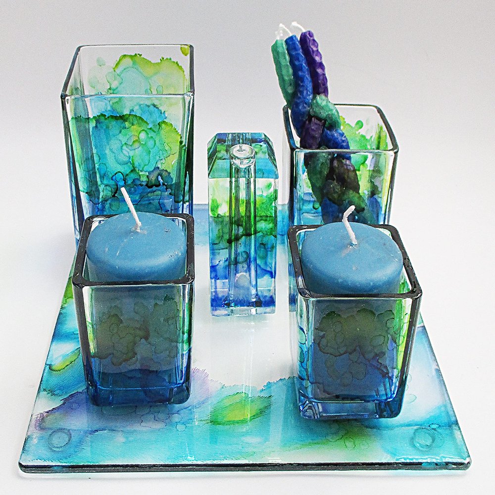 Modern Shabbat/Havdalah Set