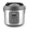 AROMA Professional Digital Rice Cooker, 10-Cup (Uncooked) / 20-Cup (Cooked), Multicooker, Slow Cooker, Steamer, Oatmeal Cooker, Egg Cooker, STS, 5 Qt, Gray, ARC-5200SG view 1