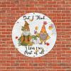 Bomehhjuli Welcome Sign for Front Porch Fall Pumpkin Gnome Maple Leaf Round Tin Sign I Love Fall Metal Wall Art Thanksgiving Autumn 9.2in Antique Plaque Sign Decor for Bar Pub Club Cafe Home Man Cave view 2