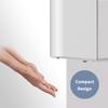 AIKE Wall Mount Automatic Soap Dispenser and Paper Towel Dispenser,Model AK1205 & AK5101 White view 4