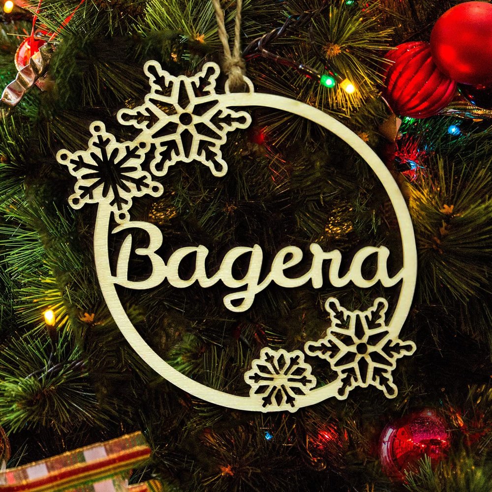 2022 Personalized Name Ornaments for Christmas Tree, Custom Engraved Pet Names Christmas Tree Decorations Dog Ornament - Personalized Wooden Pet Memorial - Christmas Home Decorations (X-Mas-11#)