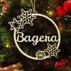 2022 Personalized Name Ornaments for Christmas Tree, Custom Engraved Pet Names Christmas Tree Decorations Dog Ornament - Personalized Wooden Pet Memorial - Christmas Home Decorations (X-Mas-11#) view 1