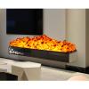 Water Vapor Fireplace Electric Fireplace Logs, 35.4" Fireplace Insert Log Heater, Realistic Resin Charcoal Ember Bed, Elegant Fireplace Log Insert, Overheat Protection, 1500W Electronic Fireplace view 3