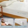 California King Size Mattress Protector with Zipper - 100% Waterproof Zippered Mattress Cover - Soft & Cooling Noiseless Mattress Covers - Top Removable Mattress Encasement 10-12" Deep view 4