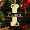 2022 Personalized Name Ornaments for Christmas Tree, Custom Engraved Pet Names Christmas Tree Decorations Dog Ornament - Personalized Wooden Pet Memorial - Christmas Home Decorations (X-Mas-3#) view 1