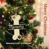 2022 Personalized Name Ornaments for Christmas Tree, Custom Engraved Pet Names Christmas Tree Decorations Dog Ornament - Personalized Wooden Pet Memorial - Christmas Home Decorations (X-Mas-3#) view 2