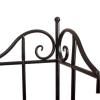 ZARBAILRE Metal Umbrella Stand 24inch, Umbrella Rack with Bottom Rainwater Leaking Tray, Waterproof Umbrella Holder for Canes Walking Sticks Umbrellas view 3