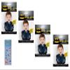 Batman Birthday Party Supplies Favor Bundle Pack includes 16 Arm Sleeves with Stretchable Fabric (8 Pairs) view 1