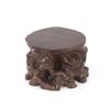 KIZQYN Bonsai Display Stands Handicraft Base Carved Wood Strange Stone Base Flower Bonsai Ornaments Jade Stone Wooden Support Base Home Decoration Display Stand Ornament Base (Size : B) view 1