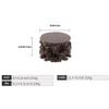 KIZQYN Bonsai Display Stands Handicraft Base Carved Wood Strange Stone Base Flower Bonsai Ornaments Jade Stone Wooden Support Base Home Decoration Display Stand Ornament Base (Size : B) view 2