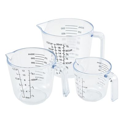 4 Piece Graduated Measuring Cups Set Scale Measuring Cups for Baking Cooking