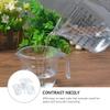 4 Piece Graduated Measuring Cups Set Scale Measuring Cups for Baking Cooking view 3
