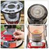 Xrdbfd Portable Kerosene Stove Heater, 360 Degree Surround Heating, Outdoor Camping Oil Paraffin Heaters, 4.6L, Red, White, 3000W view 3